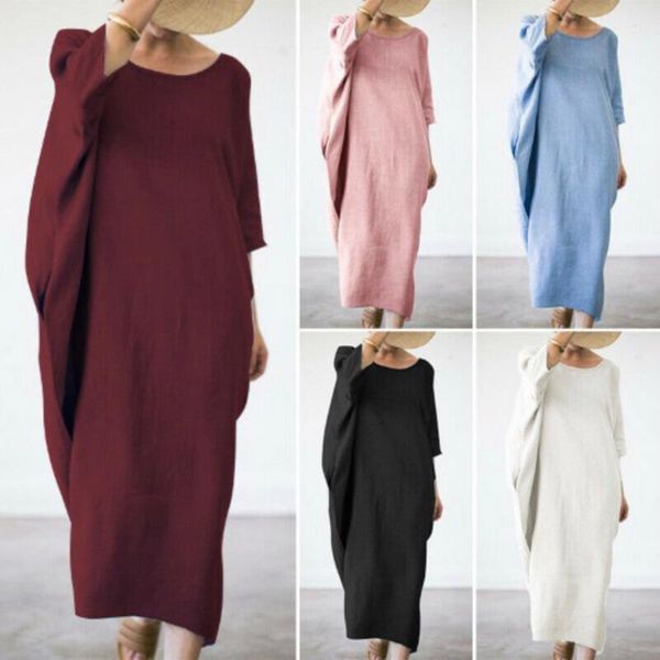 women oversized solid dresses 2021 fashion batwing sleeve o neck dress office lady casual elegant luxury soft chic, Black;gray
women oversized solid dresses 2021 fashion batwing sleeve o neck dress office lady casual elegant luxury soft chic, Black;gray