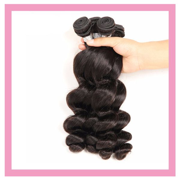 malaysian loose wave 2 bundles natural color 10-30inch dyeable 100% human hair wefts, Black
malaysian loose wave 2 bundles natural color 10-30inch dyeable 100% human hair wefts, Black