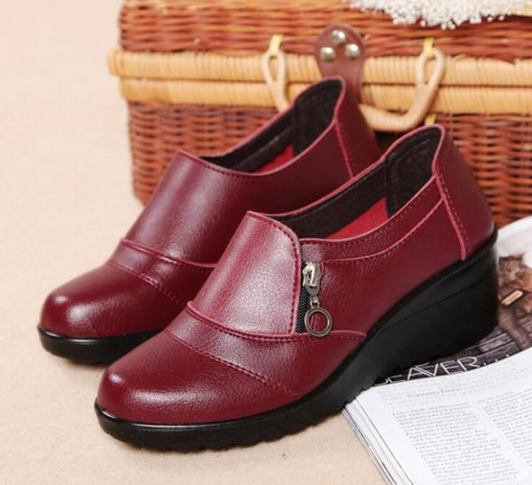 dress shoes single female autumn and winter old korean version the wild large size women's thick sole, Black
dress shoes single female autumn and winter old korean version the wild large size women's thick sole, Black