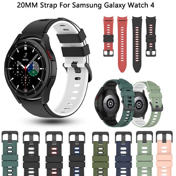 watch bands 20mm colorful silicone strap for samsung galaxy 4 classic 46mm 42mm sport bracelet watch4 44mm 40mm band correa, Black;brown
watch bands 20mm colorful silicone strap for samsung galaxy 4 classic 46mm 42mm sport bracelet watch4 44mm 40mm band correa, Black;brown