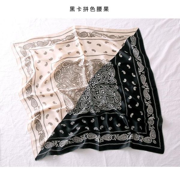 scarves 70cm korean paisley small square scarf female decorative collar literary silk wild autumn women tied bags, Blue;gray
scarves 70cm korean paisley small square scarf female decorative collar literary silk wild autumn women tied bags, Blue;gray