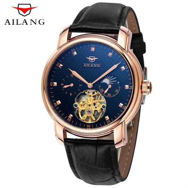 mens watches automatic mechanical watch genuine leather military tourbillon clock men relojes wristwatches, Slivery;brown
mens watches automatic mechanical watch genuine leather military tourbillon clock men relojes wristwatches, Slivery;brown