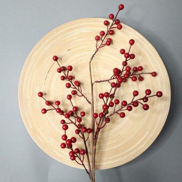 decorative flowers & wreaths artificial berries branch plastic fake accessories berry diy red plant for year christmas decor
decorative flowers & wreaths artificial berries branch plastic fake accessories berry diy red plant for year christmas decor