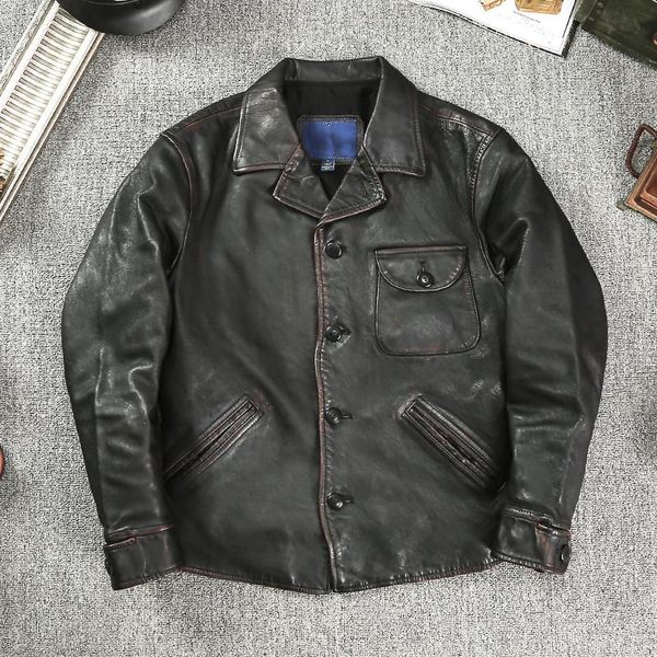men's leather & faux 2021 vintage black genuine jacket men japan retro casual style plus size 3xl real natural horsehide autumn short c
men's leather & faux 2021 vintage black genuine jacket men japan retro casual style plus size 3xl real natural horsehide autumn short c