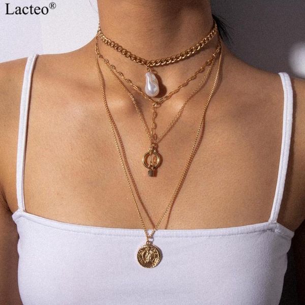 pendant necklaces lacteo punk 4multi layer carved coin virgin mary 4 necklace women statement imitation pearl lock choker jewelry, Silver
pendant necklaces lacteo punk 4multi layer carved coin virgin mary 4 necklace women statement imitation pearl lock choker jewelry, Silver