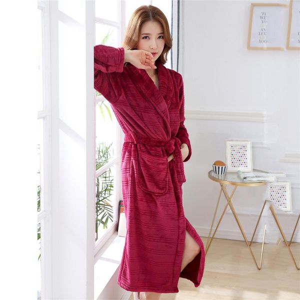 women's sleepwear pocket winter robe thick kimono gown female flannel home wear nightgown coral fleece belt pyjamas bathrobe negligee, Black;red
women's sleepwear pocket winter robe thick kimono gown female flannel home wear nightgown coral fleece belt pyjamas bathrobe negligee, Black;red