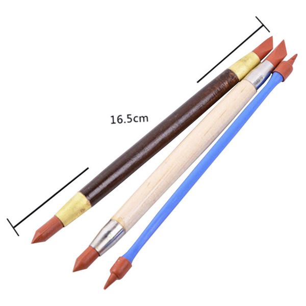 Three-piece sculpture ceramic art Remove to fingerprint tools Double-head do rubber pen hand to do clay tools Student art mater, Default color
Three-piece sculpture ceramic art Remove to fingerprint tools Double-head do rubber pen hand to do clay tools Student art mater, Default color
