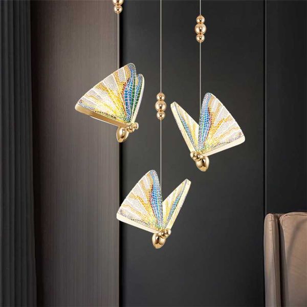 pendant lamps light luxury butterfly led lights nordic modern acrylic lamp children's bedside bedroom living room stair
pendant lamps light luxury butterfly led lights nordic modern acrylic lamp children's bedside bedroom living room stair