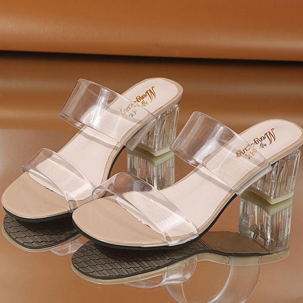 dress shoes hkxn 2021 women summer sandals fashion transparent crystal high heels thick heel women's t02 stripper, Black
dress shoes hkxn 2021 women summer sandals fashion transparent crystal high heels thick heel women's t02 stripper, Black