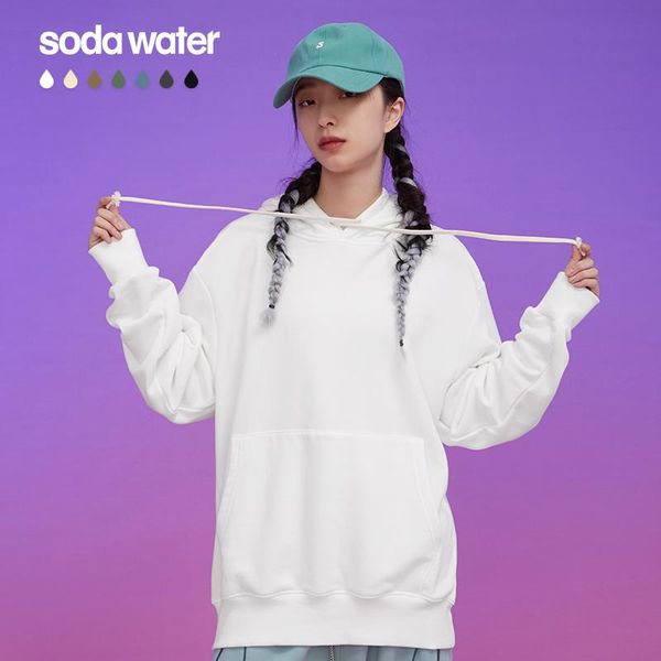 women's hoodies & sweatshirts sodawater woman 2021 autumn solid color oversized hoodie women hip hop hooded sweatshirt for girl cotton, Black
women's hoodies & sweatshirts sodawater woman 2021 autumn solid color oversized hoodie women hip hop hooded sweatshirt for girl cotton, Black