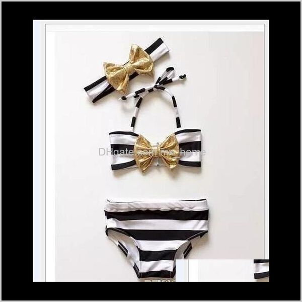 three pieces girls bikini swimwear swimsuit cute girl striped swim clothing with golden brozing bowknot headband udagt twopieces bjqn1, Blue
three pieces girls bikini swimwear swimsuit cute girl striped swim clothing with golden brozing bowknot headband udagt twopieces bjqn1, Blue