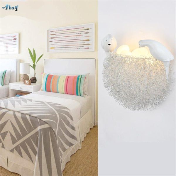 wall lamps creative nest bird eggs lamp for children's room study aisle cafe modern decorative lights light fixtures
wall lamps creative nest bird eggs lamp for children's room study aisle cafe modern decorative lights light fixtures