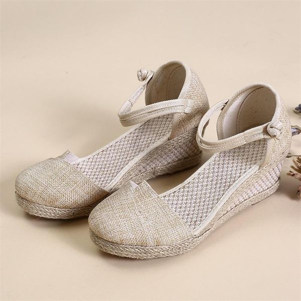 dress shoes yourseason ladies plain linen wedge espadrilles platforms comfort bohemian women casual summer sandals 6cm heel, Black
dress shoes yourseason ladies plain linen wedge espadrilles platforms comfort bohemian women casual summer sandals 6cm heel, Black