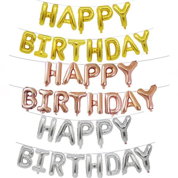 party decoration 16inch happy birthday balloons foil letter balloon decorations kids alphabet set
party decoration 16inch happy birthday balloons foil letter balloon decorations kids alphabet set