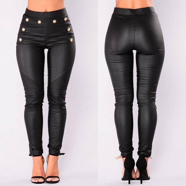 fashion high waist skinny pu womens pant leather stretch tight trousers pencil, Black;white
fashion high waist skinny pu womens pant leather stretch tight trousers pencil, Black;white