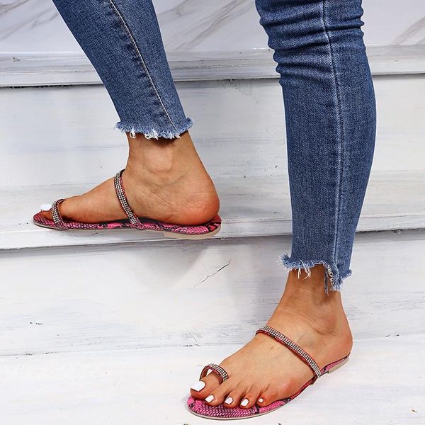 slippers 2021 summer large size fashion flat bottom snake pattern rainbow personality rhinestone sleeve toe female x190, Black
slippers 2021 summer large size fashion flat bottom snake pattern rainbow personality rhinestone sleeve toe female x190, Black