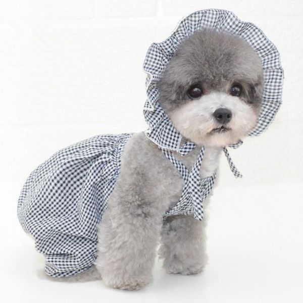 dog apparel pet jumpsuit clothes spring and summer for small multi colors skirt with hat s-xxl size est style
dog apparel pet jumpsuit clothes spring and summer for small multi colors skirt with hat s-xxl size est style