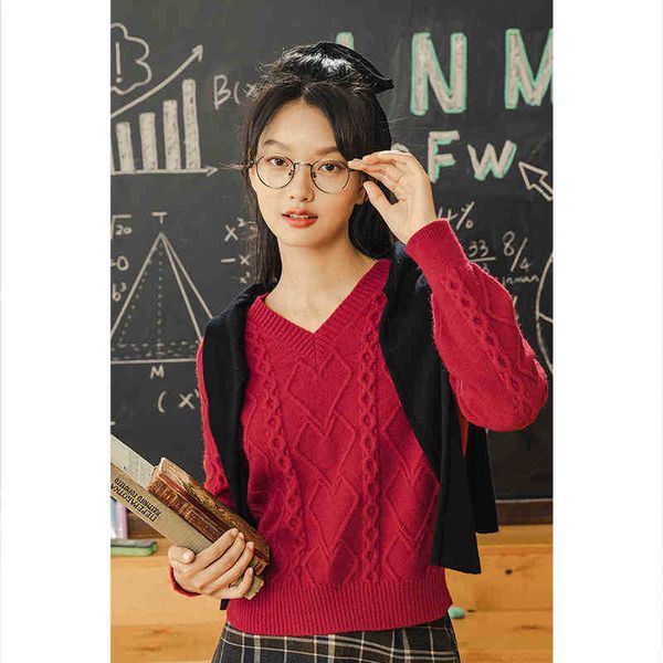 women's sweaters sweater autumn winter preppy jacquard v-neck pure color outer pullover sweater d70z, White;black
women's sweaters sweater autumn winter preppy jacquard v-neck pure color outer pullover sweater d70z, White;black