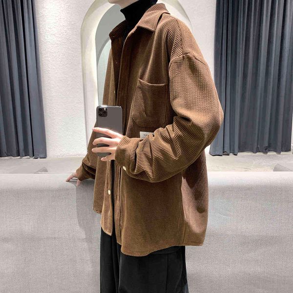 men's casual shirts korean style fashion trend hawaiian coats loose clothes solid color shirt streetwear camisa social masculina, White;black
men's casual shirts korean style fashion trend hawaiian coats loose clothes solid color shirt streetwear camisa social masculina, White;black
