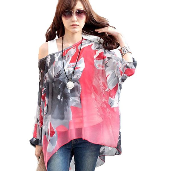 summer blouse shirt 2021 fashion women casual chiffon blouses plus size 4xl 5xl 6xl batwing sleeve women's shirts &, White
summer blouse shirt 2021 fashion women casual chiffon blouses plus size 4xl 5xl 6xl batwing sleeve women's shirts &, White