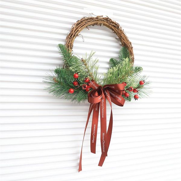 30cm christmas leaf wreath artificial flowers vine rattan frame wreaths decorations for home door hanging wedding decorative &
30cm christmas leaf wreath artificial flowers vine rattan frame wreaths decorations for home door hanging wedding decorative &