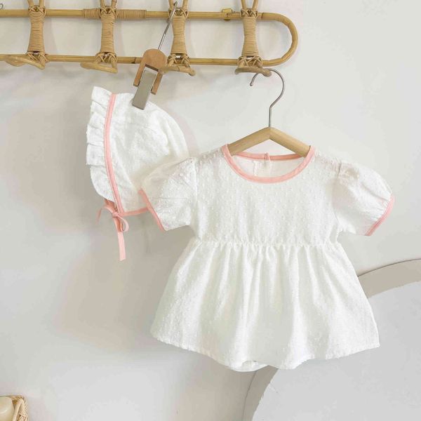summer new clothes toddler girl solid fashion princess bodysuit kid girls cute cotton short sleeve bodysuits with hat 210413, White
summer new clothes toddler girl solid fashion princess bodysuit kid girls cute cotton short sleeve bodysuits with hat 210413, White