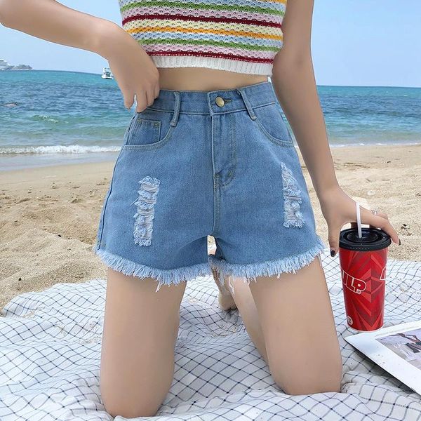women's shorts arrival casual summer denim women high waists fur-lined leg-openings plus size short jeans, White;black
women's shorts arrival casual summer denim women high waists fur-lined leg-openings plus size short jeans, White;black
