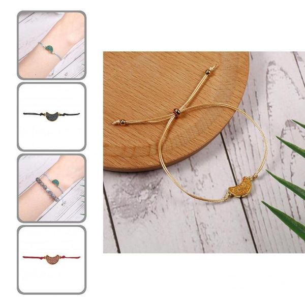 bangle practical good pretty fashion bracelet pendant jewelry supplies lightweight allergy for students, Black
bangle practical good pretty fashion bracelet pendant jewelry supplies lightweight allergy for students, Black