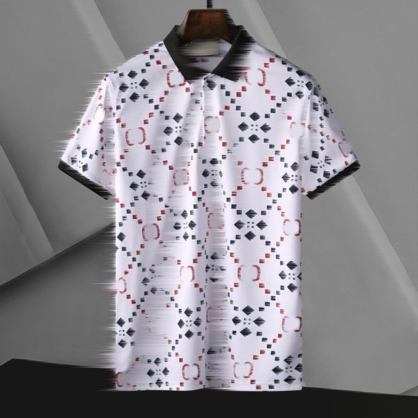 mens polo t shirt summer lapel short sleeved fashion brand designer cotton printing men's embroidery t-shirt 2021, White;black
mens polo t shirt summer lapel short sleeved fashion brand designer cotton printing men's embroidery t-shirt 2021, White;black