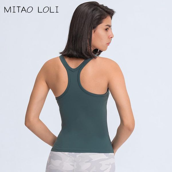 loli racerback naked feel training gym yoga vest sleeveless shirts women bare padded slim fit workout fitness tank
loli racerback naked feel training gym yoga vest sleeveless shirts women bare padded slim fit workout fitness tank