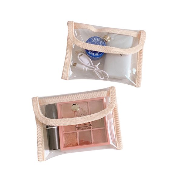 transparent cosmetic bag female ins storage bag girl portable travel cute coin purse, Red;black
transparent cosmetic bag female ins storage bag girl portable travel cute coin purse, Red;black