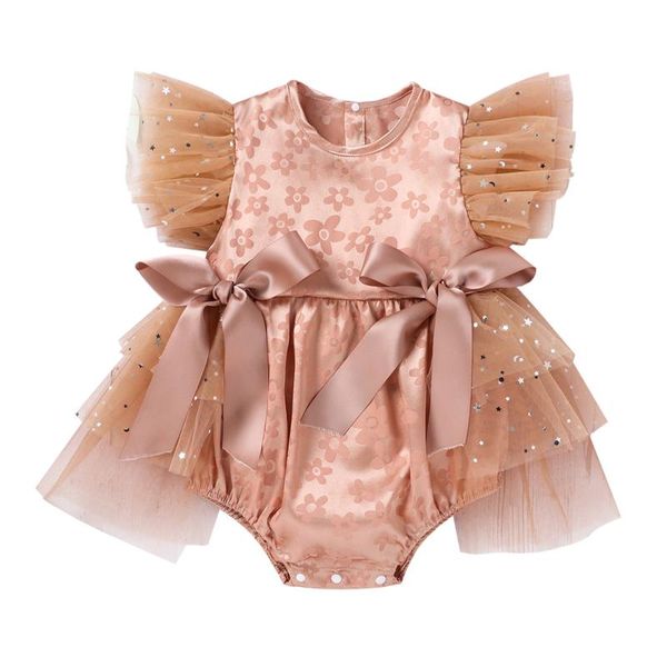 girl's dresses 6m-18m fashion born infant baby girls summer dress bow ruffle sleeve floral romper tulle girl clothes, Red;yellow
girl's dresses 6m-18m fashion born infant baby girls summer dress bow ruffle sleeve floral romper tulle girl clothes, Red;yellow