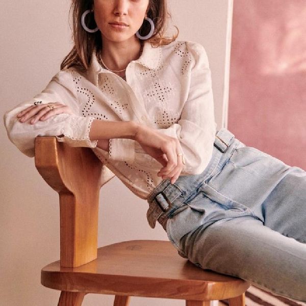 women's blouses & shirts women blouse 2021 spring summer hollow out embroideried turn-down collar ladies long sleeve single-breasted sw, White
women's blouses & shirts women blouse 2021 spring summer hollow out embroideried turn-down collar ladies long sleeve single-breasted sw, White