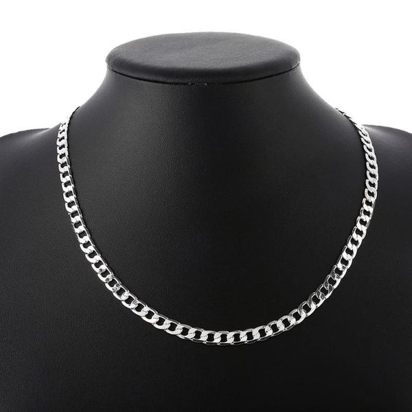 chains wholesale classic 6mm geometry chain 925 sterling silver necklaces for women man fashion jewelry wedding party christmas gifts
chains wholesale classic 6mm geometry chain 925 sterling silver necklaces for women man fashion jewelry wedding party christmas gifts