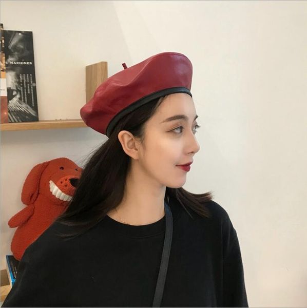 british pu leather net red sail color beret berets hats caps gsbl025a fashion casual autumn and winter painter hat all-match, Blue;gray
british pu leather net red sail color beret berets hats caps gsbl025a fashion casual autumn and winter painter hat all-match, Blue;gray