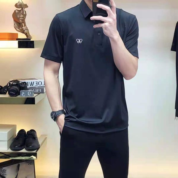 ss high-quality men's t-shirts and polo shirts, casual high-end pattern couples short-sleeved mercerized cotton m-3xl, White;black
ss high-quality men's t-shirts and polo shirts, casual high-end pattern couples short-sleeved mercerized cotton m-3xl, White;black