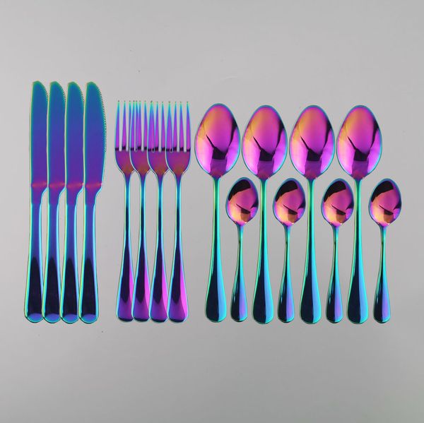 16 pcs stainless steel cutlery tableware red gold spoon set forks knives spoons kitchen dinnerware set dropshipping
16 pcs stainless steel cutlery tableware red gold spoon set forks knives spoons kitchen dinnerware set dropshipping