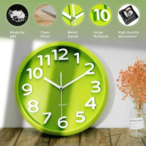 large wall clock non-ticking silent quartz decorative clocks for kitchen living room bedroom and office 33cm
large wall clock non-ticking silent quartz decorative clocks for kitchen living room bedroom and office 33cm