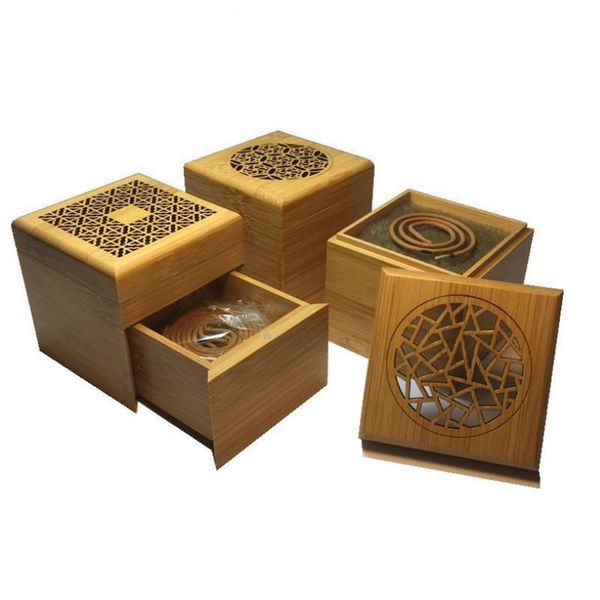 fragrance lamps bamboo incense burner with storage drawer plate furnace aroma coil holder air fresh home office decoration ornaments
fragrance lamps bamboo incense burner with storage drawer plate furnace aroma coil holder air fresh home office decoration ornaments