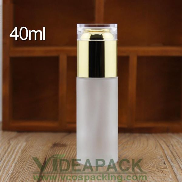 100pcs 40ml emulsion empty bottle frosted glass essential oil / acrylic lid press pump head cosmetic packing storage bottles & jars
100pcs 40ml emulsion empty bottle frosted glass essential oil / acrylic lid press pump head cosmetic packing storage bottles & jars