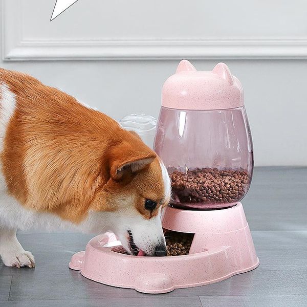 2.2l pet dog cat automatic feeder bowl for dogs drinking water 528ml bottle kitten bowls slow feeding container supplies & feeders
2.2l pet dog cat automatic feeder bowl for dogs drinking water 528ml bottle kitten bowls slow feeding container supplies & feeders