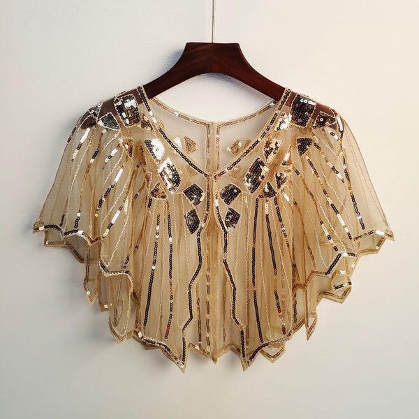 scarves summer women's 1920s shawl beaded sequin deco evening cape bolero flapper cover up versatile lace 4635, Blue;gray
scarves summer women's 1920s shawl beaded sequin deco evening cape bolero flapper cover up versatile lace 4635, Blue;gray