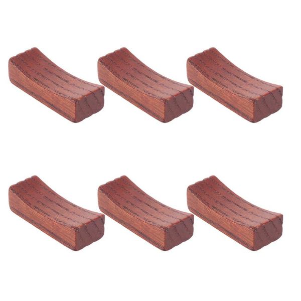 chopsticks 6 pcs wooden chopstick holder pillow shape spoon forks tableware rest retro half moon rack stand - na
chopsticks 6 pcs wooden chopstick holder pillow shape spoon forks tableware rest retro half moon rack stand - na