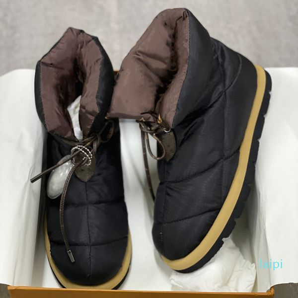 designer- luxury pillow down shoes women flat ankle boots soft lightweight bottom winter lace-up snow boots, Black
designer- luxury pillow down shoes women flat ankle boots soft lightweight bottom winter lace-up snow boots, Black