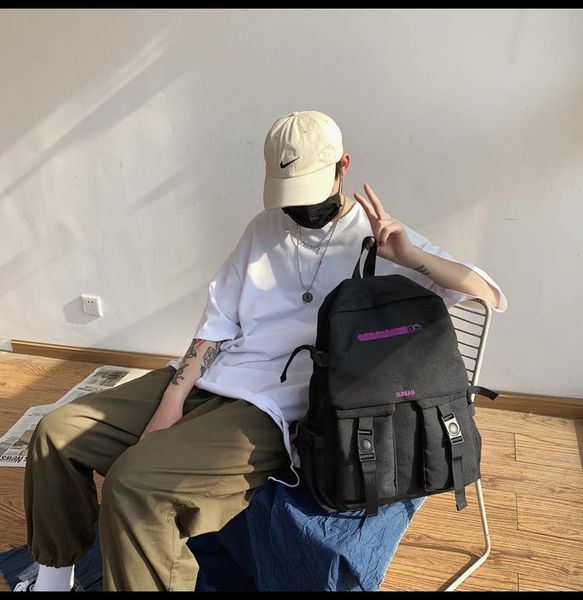 backpack pb4091 2021 high school students hip-hop tooling style japanese street shooting large-capacity
backpack pb4091 2021 high school students hip-hop tooling style japanese street shooting large-capacity