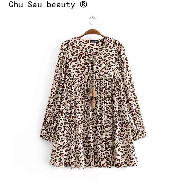beauty fashion boho leopard print summer loose dress women beach chic tassel tie dresses female vestido de moda 210514, Black;gray
beauty fashion boho leopard print summer loose dress women beach chic tassel tie dresses female vestido de moda 210514, Black;gray