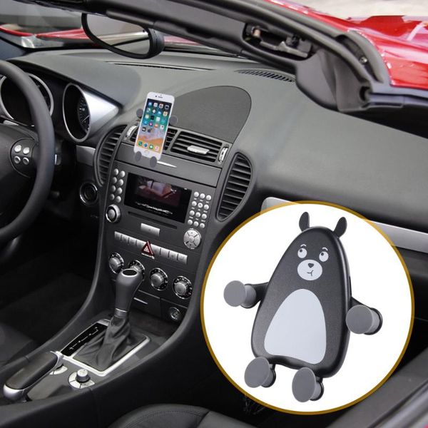 cell phone mounts & holders 1pc car mobile bracket air outlet holder gravity bear rack
cell phone mounts & holders 1pc car mobile bracket air outlet holder gravity bear rack