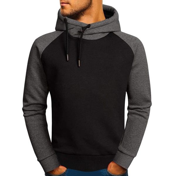 men's hoodies & sweatshirts man hoodie long sleeve autumn streetwear men clothes warm high collar drawstring hooded pullover fleece, Black
men's hoodies & sweatshirts man hoodie long sleeve autumn streetwear men clothes warm high collar drawstring hooded pullover fleece, Black