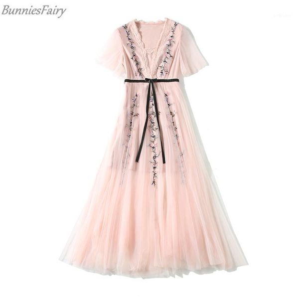 casual dresses bunniesfairy 2021 summer bohemian boho women flower floral embroidery mesh dress elegant fairy girl tutu robe vestido pink bl, Black;gray
casual dresses bunniesfairy 2021 summer bohemian boho women flower floral embroidery mesh dress elegant fairy girl tutu robe vestido pink bl, Black;gray