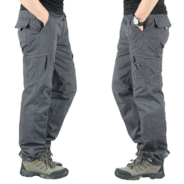 men fashion military long trousers warm cotton khaki pants men pantalon cargo homme spring autumn tactical cargo pants, Black
men fashion military long trousers warm cotton khaki pants men pantalon cargo homme spring autumn tactical cargo pants, Black